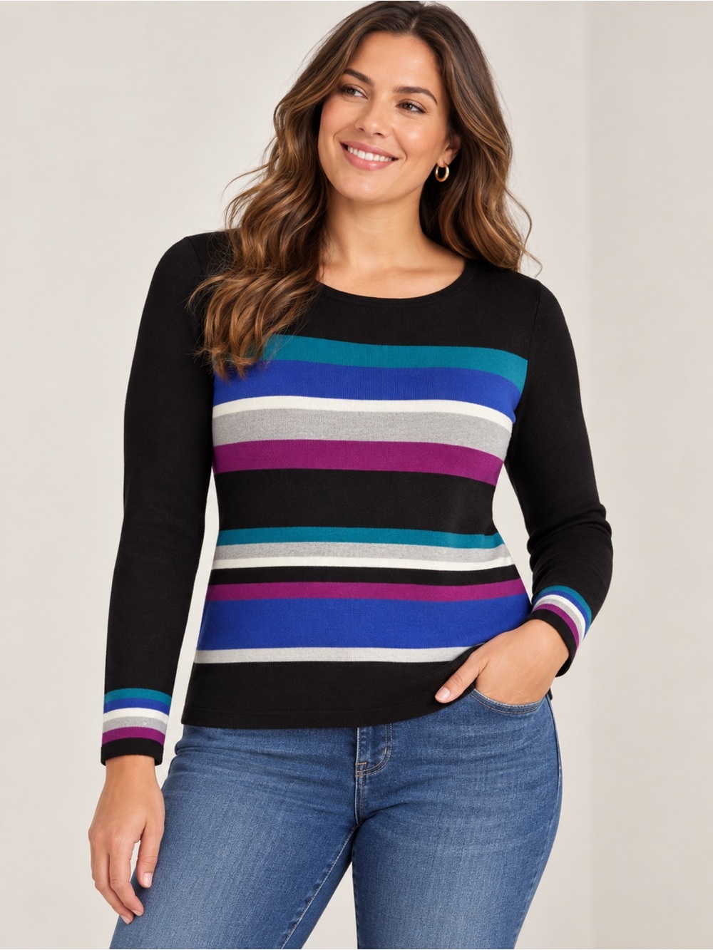 🎉5 for $45🎉 NWT Allison Daley top blouse size M